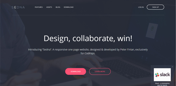 Sedna-C-One-page-website-template