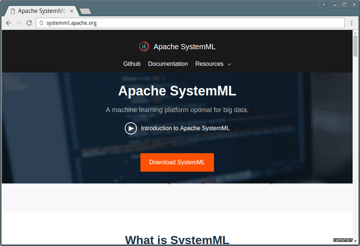 Apache SystemML - Machine Learning Platform